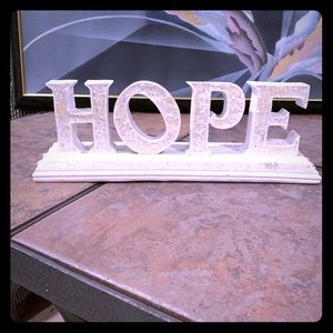 Christmas word decor